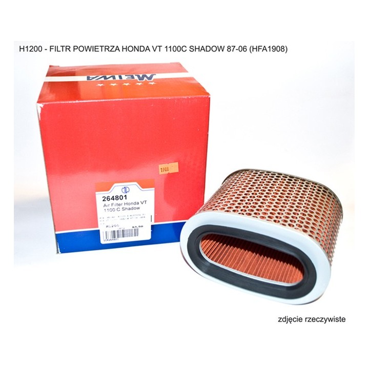 Miw (MEIWA) filtr powietrza honda vt 1100C shadow 87-06 (HFA1908)