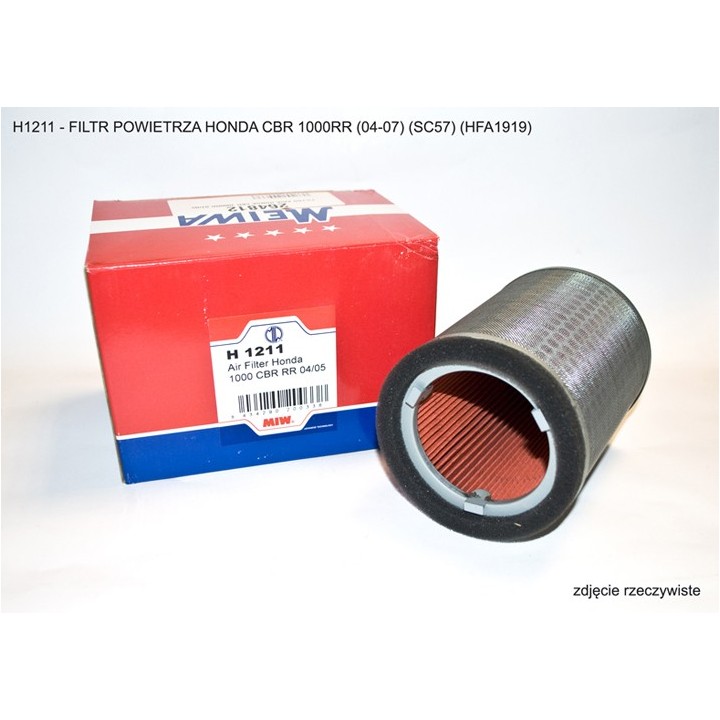 Miw (MEIWA) filtr powietrza honda cbr 1000RR (04-07) (SC57) (HFA1919) (50)