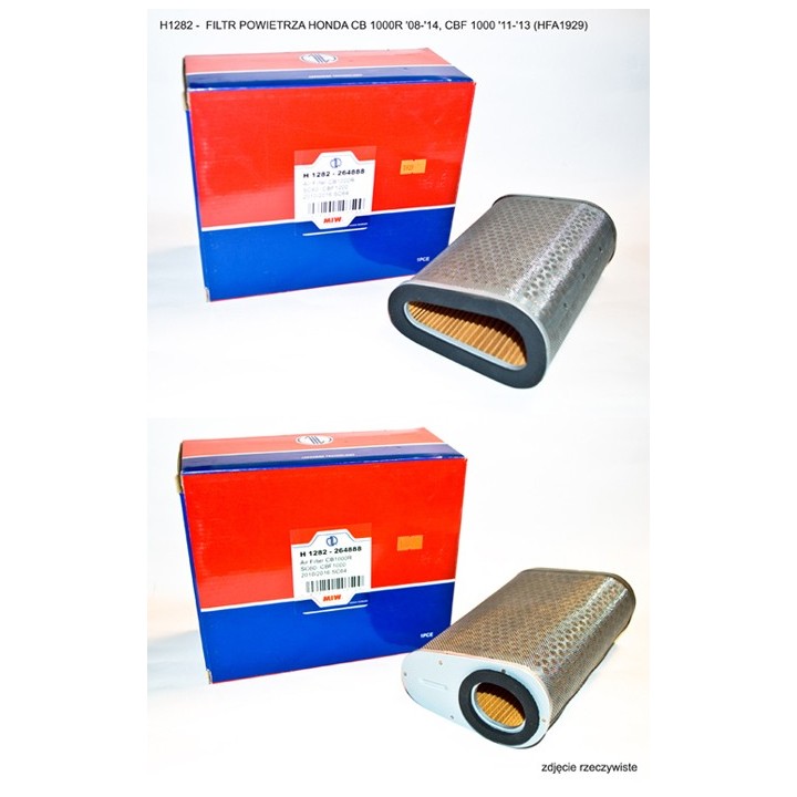 Miw (MEIWA) filtr powietrza honda cb 1000R '08-'14, cbf 1000 '11-'13 (HFA1929)