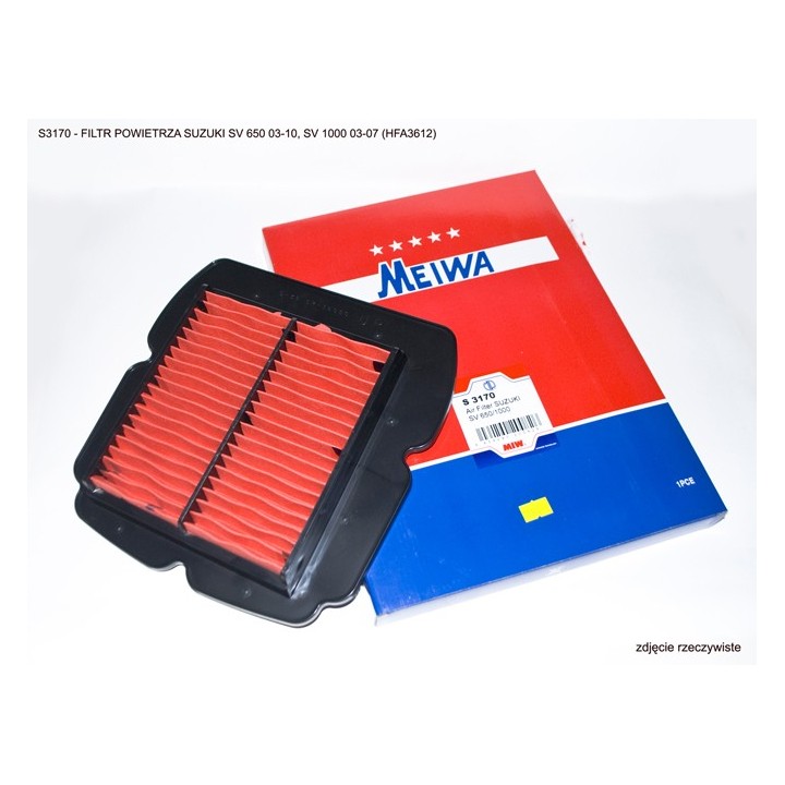 Miw (MEIWA) filtr powietrza suzuki sv 650 03-10, sv 1000 03-07 (HFA3612) (50)