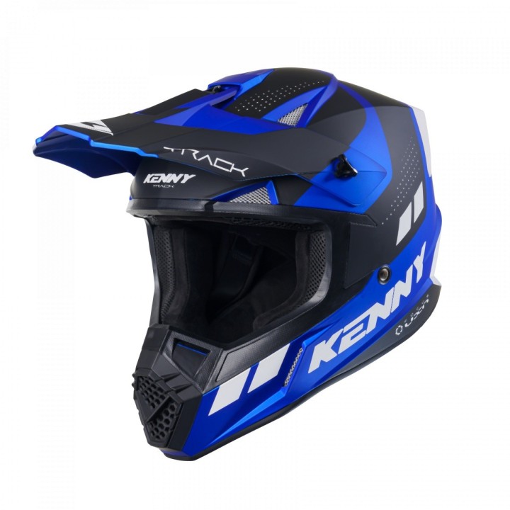 KENNY RACING KASK CROSS/ENDURO MODEL TRACK GRAPHIC CANDY BLUE MATT - 64 CM )