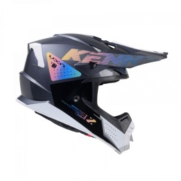 KENNY RACING KASK CROSS/ENDURO MODEL TRACK GRAPHIC ZOOM BLACK - 64 CM )
