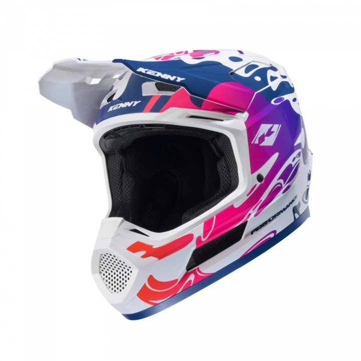KENNY RACING KASK CROSS/ENDURO MODEL PERFORMANCE ERT GRAPHIC FLUID - 64 CM )
