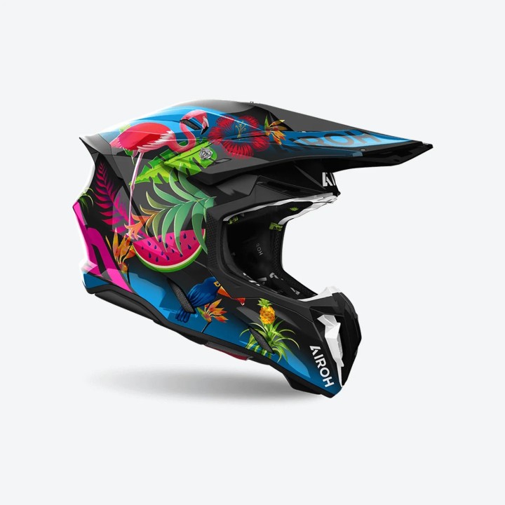 AIROH KASK CROSS / ENDURO / ATV / QUAD TWIST 3 AMAZONIA