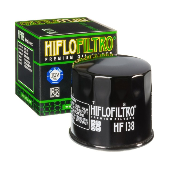 HIFLO filtr oleju hf 138 gsx/gsxr/sv/tl/vz/vs/dl (50)