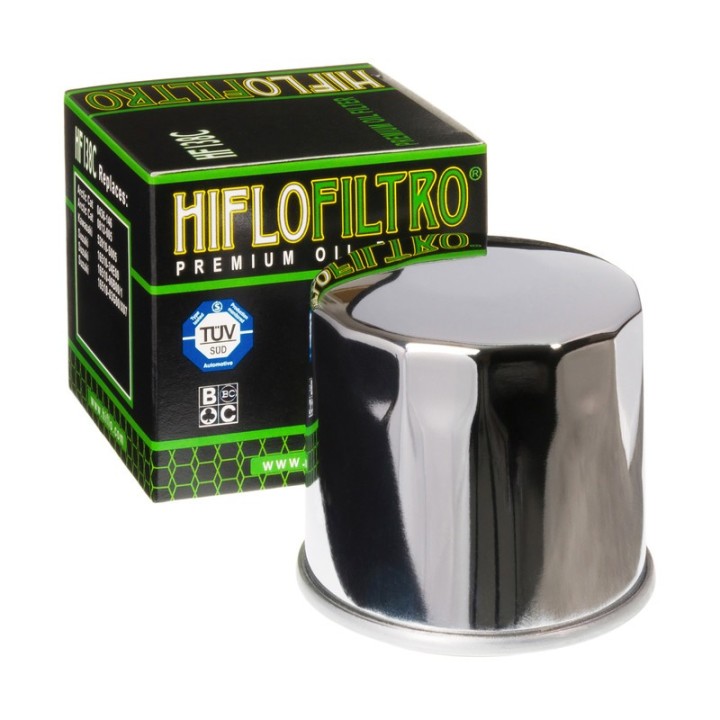 HIFLO filtr oleju hf 138C gsx/gsxr/sv/tl/vz/vs/dl chrom (50)