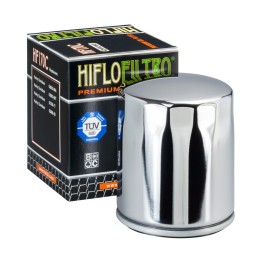 HIFLO filtr oleju hf 170 harley-davidson (chromowany) (50)