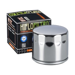 HIFLO filtr oleju hf 172 harley-davidson, norton (68-) (chromowany) (50)