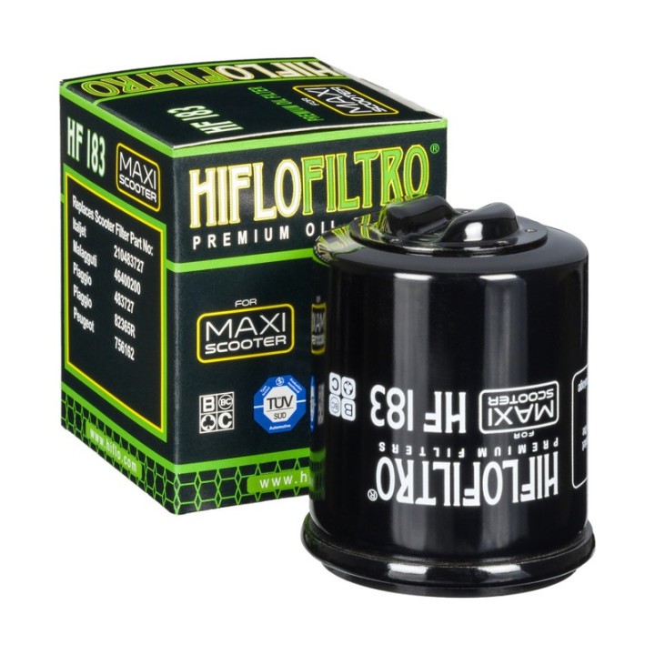 HIFLO filtr oleju hf 183 aprilia/ piaggio/ derbi (50)