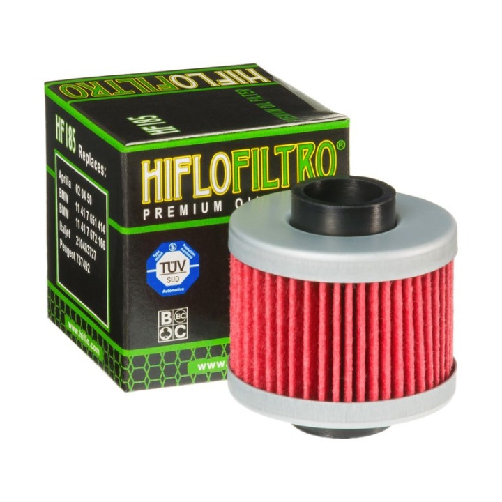 HIFLO filtr oleju hf 185 aprilia/ peugeot 125 (50)