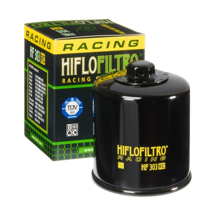 HIFLO filtr oleju hf 303 racing nakretka 17MM (50)