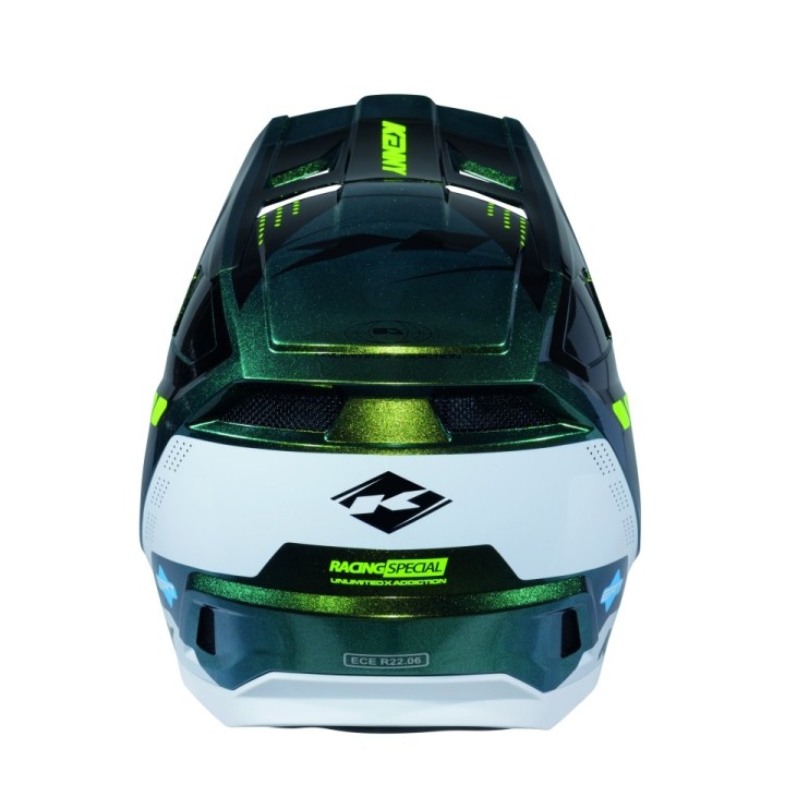 KENNY RACING KASK CROSS/ENDURO PERFORMANCE ERT GRAPHIC GREEN DIAMOND RACING SPE