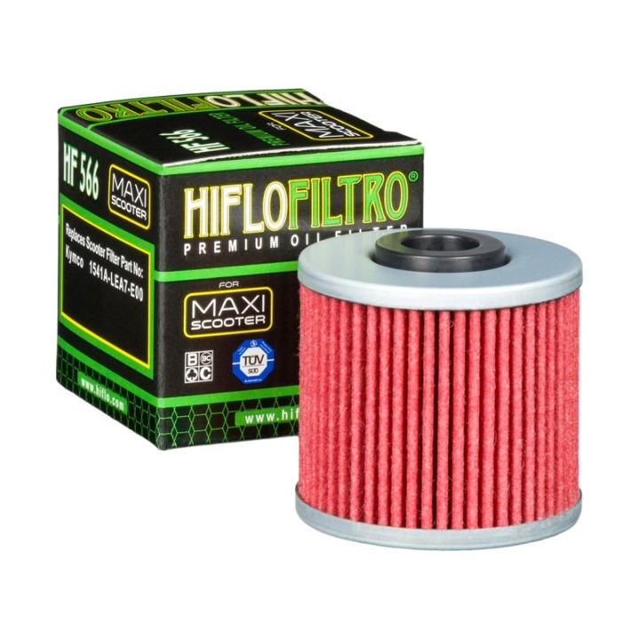 HIFLO filtr oleju hf 566 kymco 125/150/200/300 skutery (50)