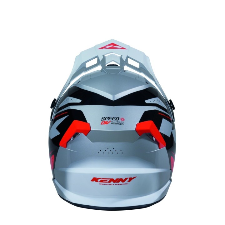 KENNY RACING KASK CROSS/ENDURO TRACK GRAPHIC SPEED BLACK RED
