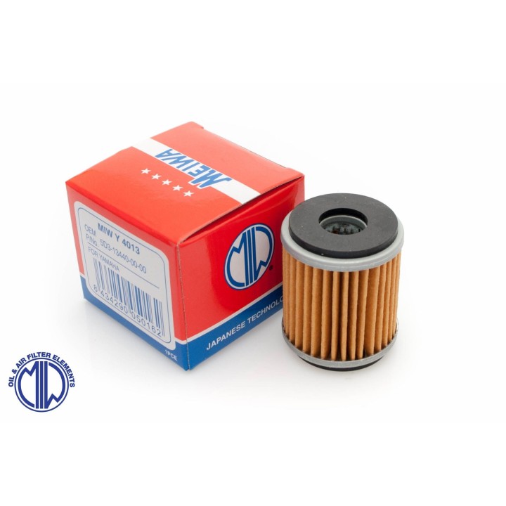 Miw (MEIWA) filtr oleju yamaha yzf 250 '09-'20, yzf 450 '09-'20, wrf 250/450 '09-'20, yfz, ybr, yfm 250 (HF140) (50)