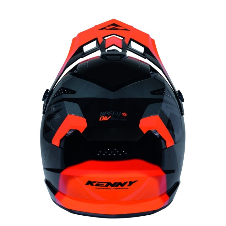 KENNY RACING KASK CROSS/ENDURO TRACK GRAPHIC SPEED NEON ORANGE