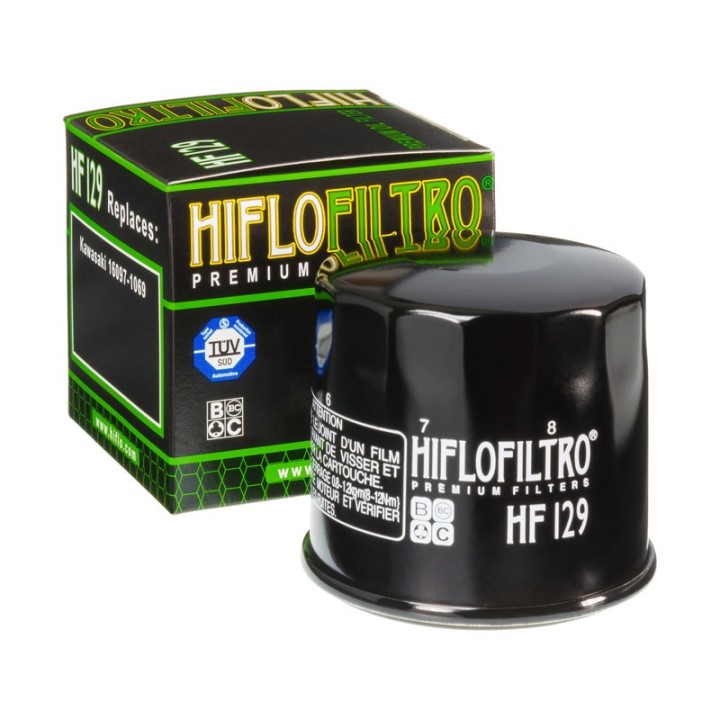 HIFLO filtr oleju kawasaki KAF820/950 '00-'19 (16097-0010, 16097-1069)