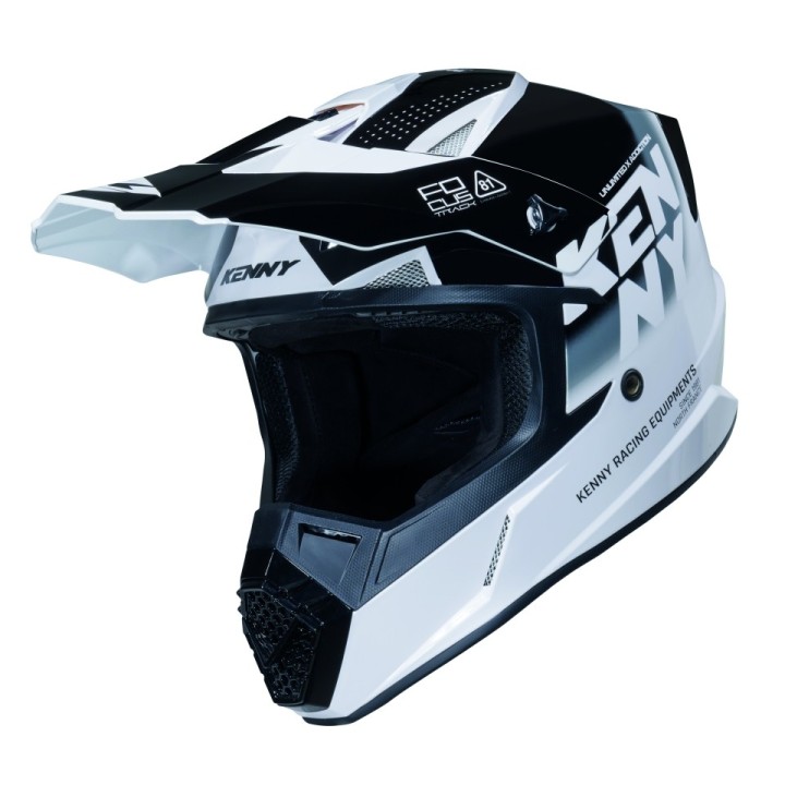 KENNY RACING KASK CROSS/ENDURO TRACK GRAPHIC FOCUS BLACK