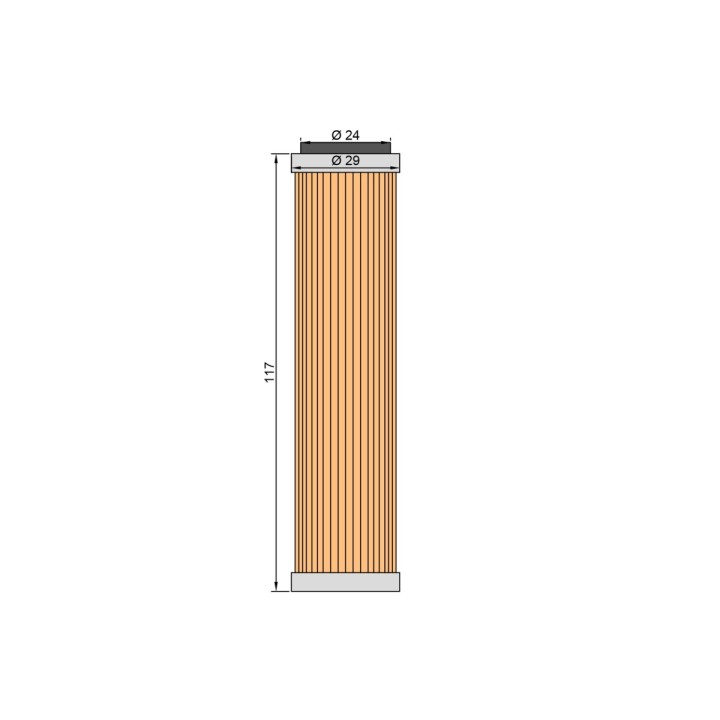 Twin air filtr oleju hf 631 beta 350/400/450/498/520 `10-13 (50)