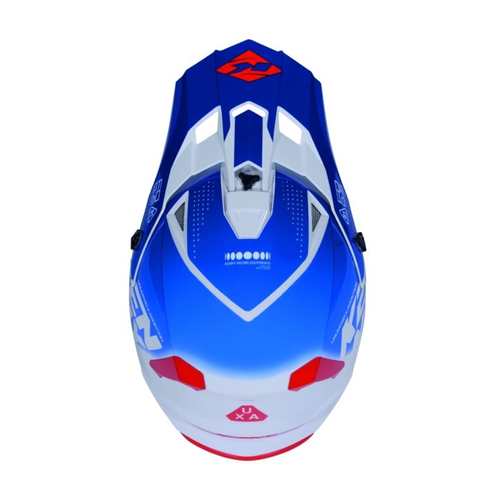 KENNY RACING KASK CROSS/ENDURO TRACK GRAPHIC FOCUS PATRIOT