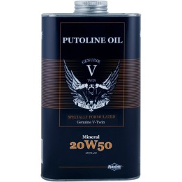 Filtry PUTOLINE olej silnikowy 1 l genuine v-twin mineral 20W50 1L (akc)