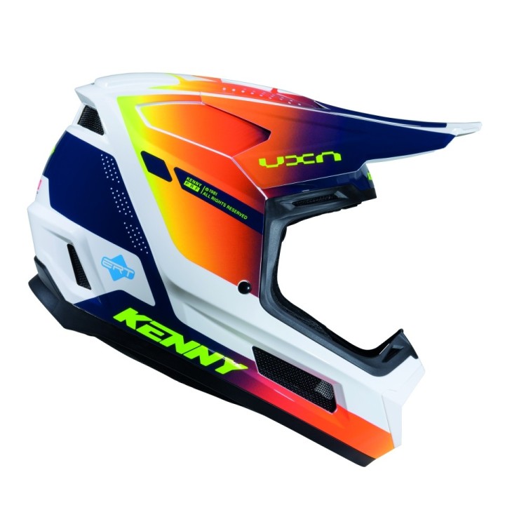 KENNY RACING KASK CROSS/ENDURO PERFORMANCE ERT GRAPHIC NAVY ORANGE RACING SPE