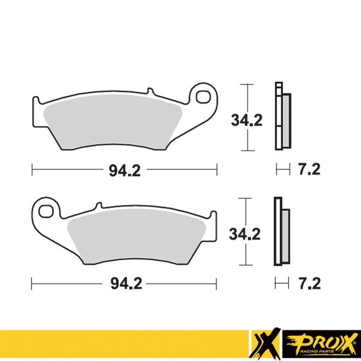 PROX klocki hamulcowe KH185 crf/kxf/rmz/yzf przód