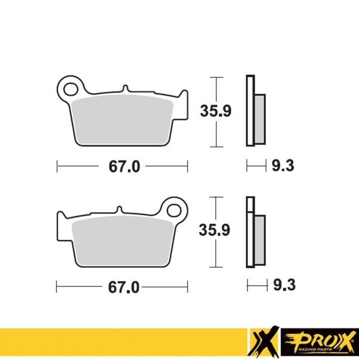 PROX klocki hamulcowe KH367 kxf/rmz/yz/yzf tył (10)