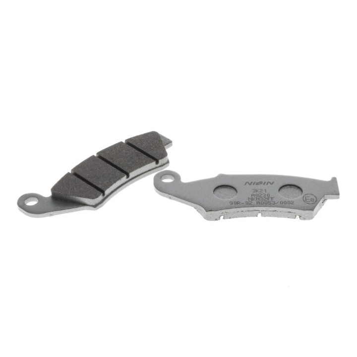 NISSIN klocki hamulcowe KH185 / KH389 premium semi-metallic (spiek metaliczny) (ece R90) (made in japan) (2P-225NS)