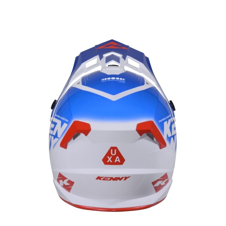 KENNY RACING KASK CROSS/ENDURO TRACK KID/JUNIOR/DZIECIĘCY GRAPHIC FOCUS PATRIOT - 48 CM )