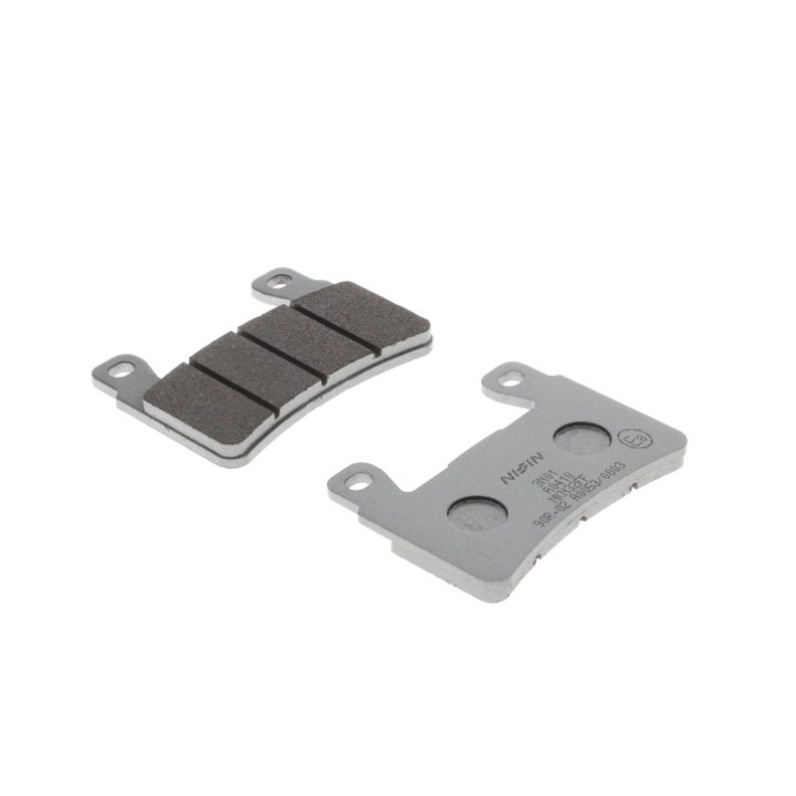 NISSIN klocki hamulcowe KH265 / KH296 premium semi-metallic (spiek metaliczny) (ece R90) (made in japan) (2P-245NS)