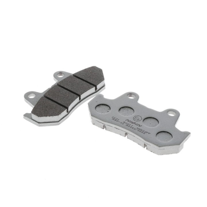NISSIN klocki hamulcowe KH69 premium semi-metallic (spiek metaliczny) (ece R90) (made in japan) (2P-201NS)