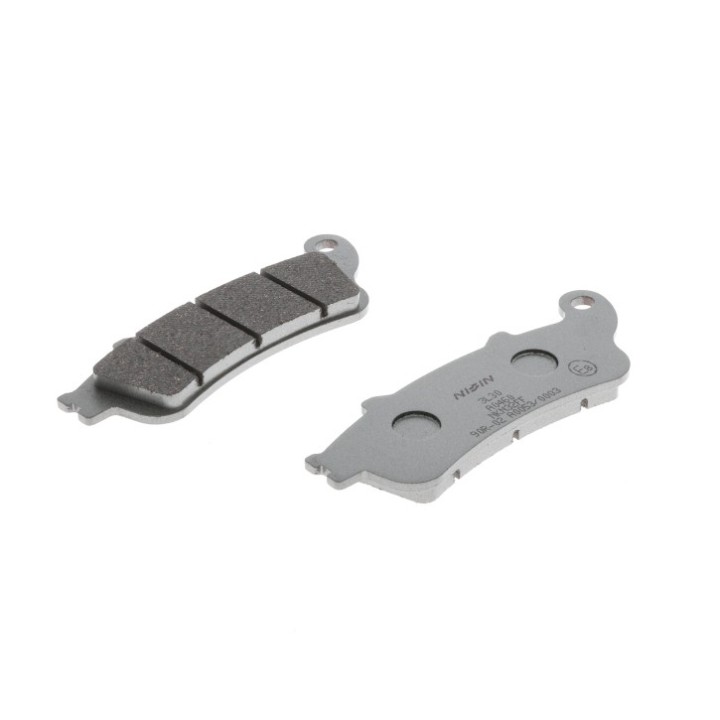 NISSIN klocki hamulcowe KH261 / KH281 premium semi-metallic (spiek metaliczny) (8,5MM) (ece R90) (made in japan) (2P-250NS)