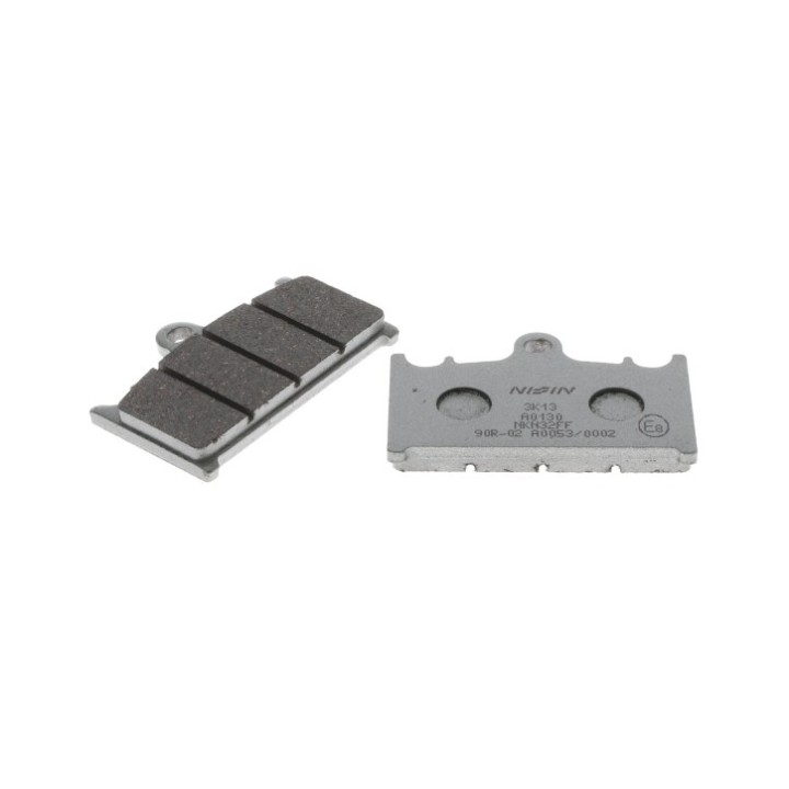 NISSIN klocki hamulcowe KH158 premium semi-metallic (spiek metaliczny) (ece R90) (made in japan) (2P-214NS)
