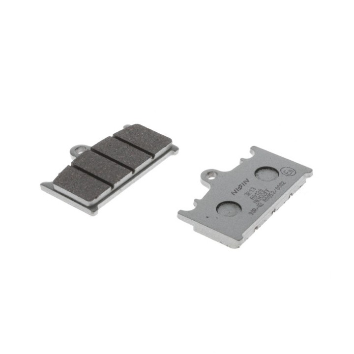 NISSIN klocki hamulcowe KH158 premium semi-metallic (spiek metaliczny) (ece R90) (made in japan) (2P-214NS)