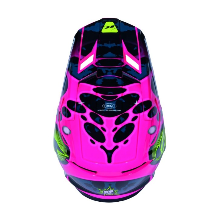 KENNY RACING KASK CROSS/ENDURO PERFORMANCE ERT GRAPHIC + POP SYSTEM
