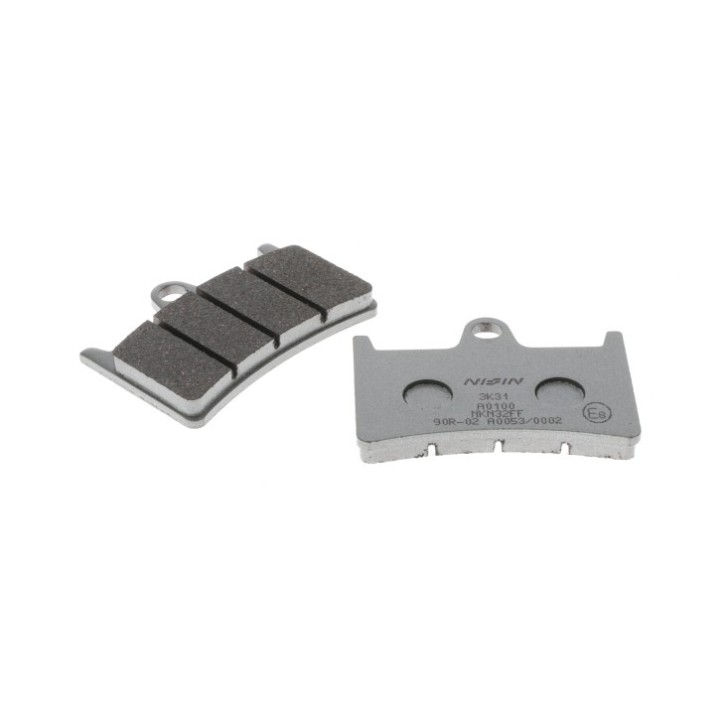 NISSIN klocki hamulcowe KH252 / KH380 premium semi-metallic (spiek metaliczny) (ece R90) (made in japan) (2P-210NS)