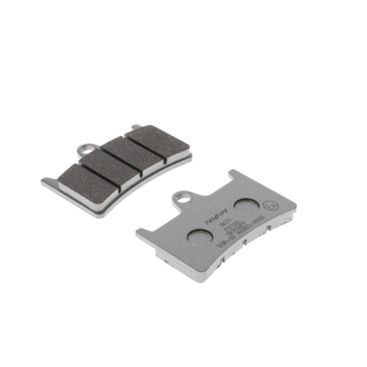 NISSIN klocki hamulcowe KH252 / KH380 premium semi-metallic (spiek metaliczny) (ece R90) (made in japan) (2P-210NS)