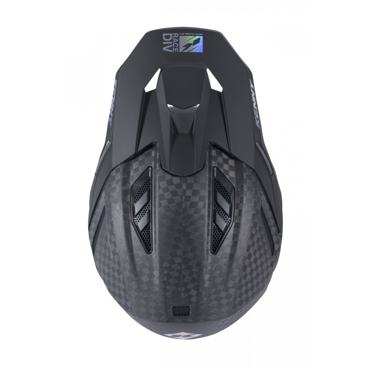 KENNY RACING KASK CROSS/ENDURO TITANIUM BIG CARBON MATT HOLOGRAPHIC
