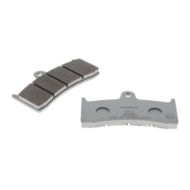 NISSIN klocki hamulcowe KH424 premium semi-metallic (spiek metaliczny) (ece R90) (made in japan) (2P-243NS)