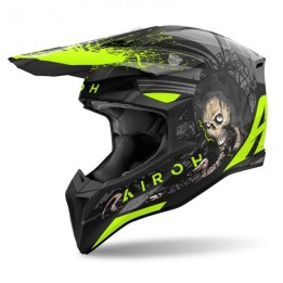 AIROH KASK CROSS / ENDURO / ATV / QUAD WRAAAP DARKNESS