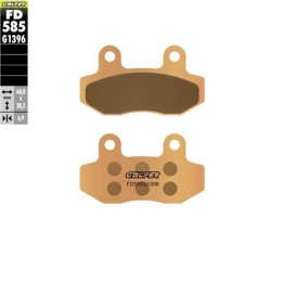 GALFER klocki hamulcowe spiek metaliczny (złote) off-road surron '24