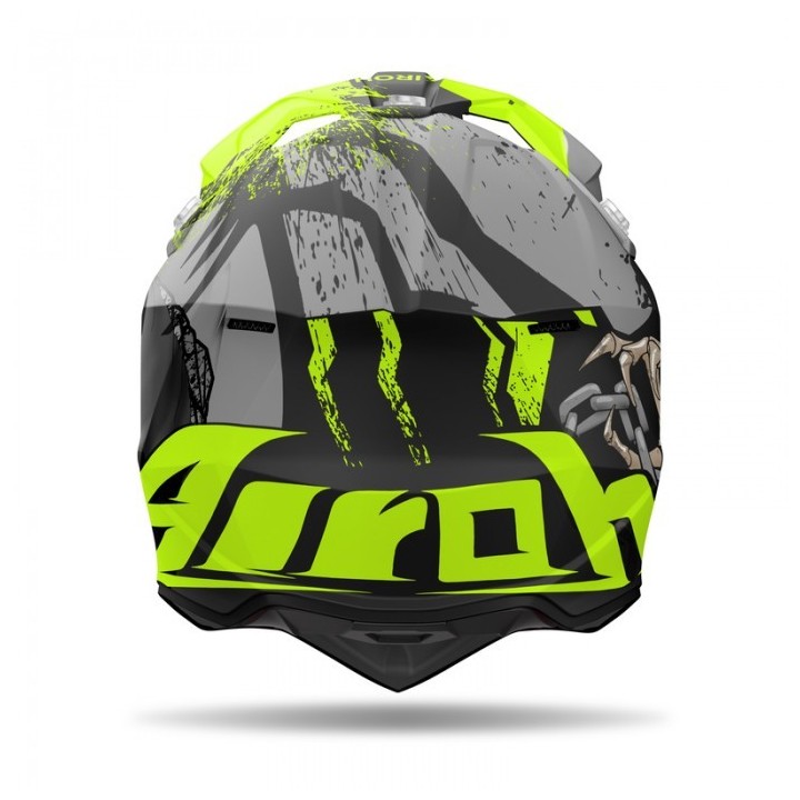 AIROH KASK CROSS / ENDURO / ATV / QUAD WRAAAP DARKNESS
