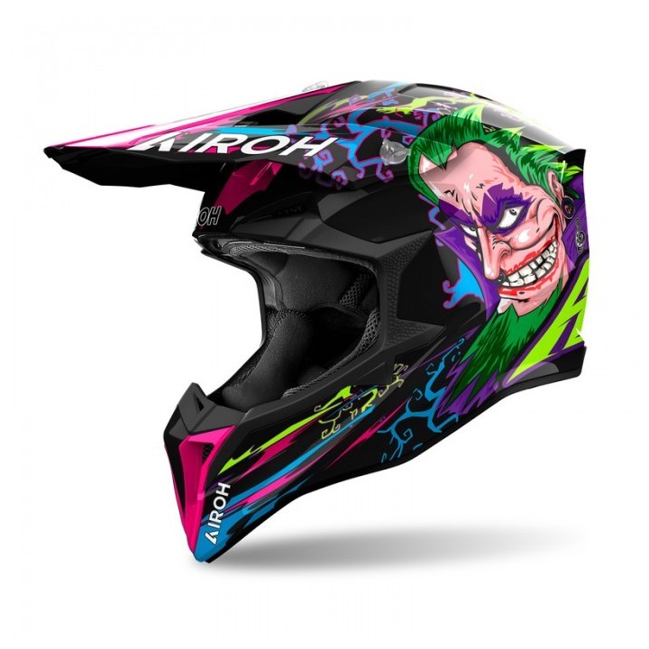 AIROH KASK CROSS / ENDURO / ATV / QUAD WRAAAP MUSIC
