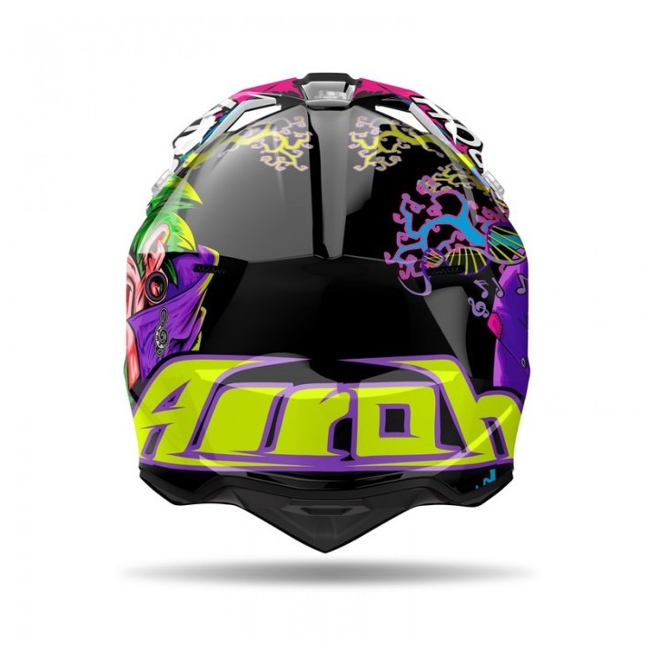 AIROH KASK CROSS / ENDURO / ATV / QUAD WRAAAP MUSIC
