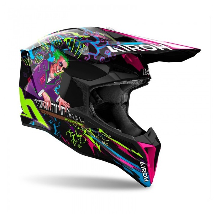 AIROH KASK CROSS / ENDURO / ATV / QUAD WRAAAP MUSIC