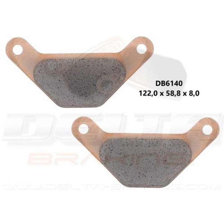 DELTA BRAKING klocki hamulcowe polaris snowmobile