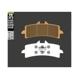 GALFER klocki hamulcowe KH447 spiek metaliczny (złote) sinter sport racing, przód (brembo)