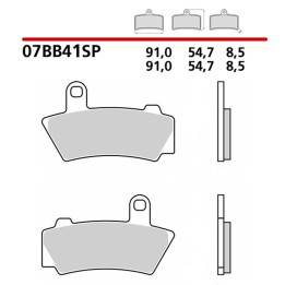 BREMBO 2026/05 klocki hamulcowe KH748 road sinter sp (spiek metaliczny) (ece R90)