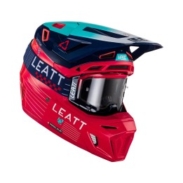 LEATT KASK MOTO 8.5 V23 (+ GOGLE VELOCITY 5.5 GRATIS) HELMET KIT RED